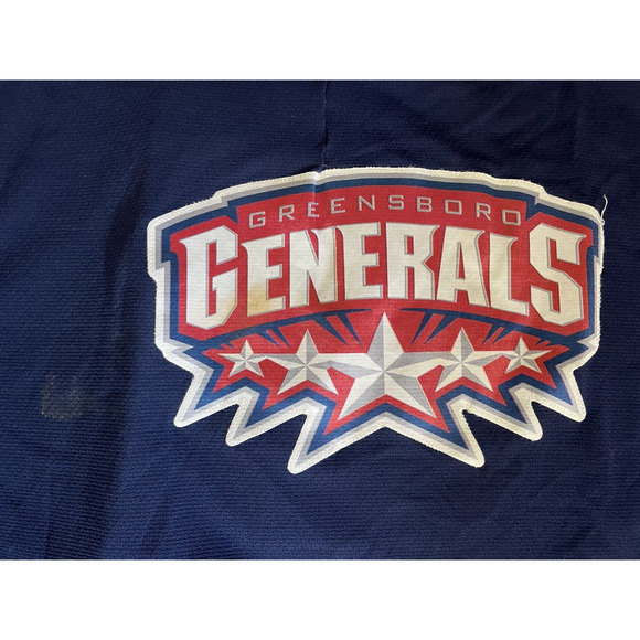 Greensboro Generals ECHL Hockey Jersey XXLG - Game Worn - Picture 2 of 8